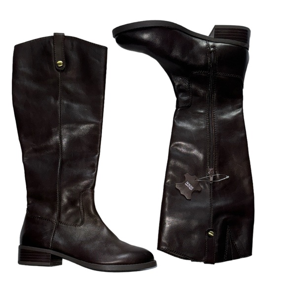 I.N.C. Genuine Leather Boots - Picture 9 of 10